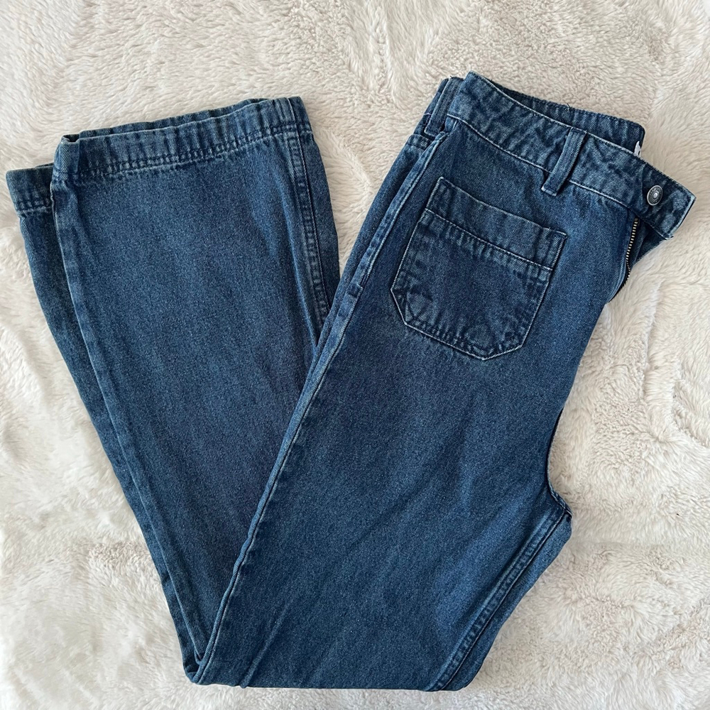 Women's Motel Blue Wide Leg Jeans Size S (US 4) Bareback